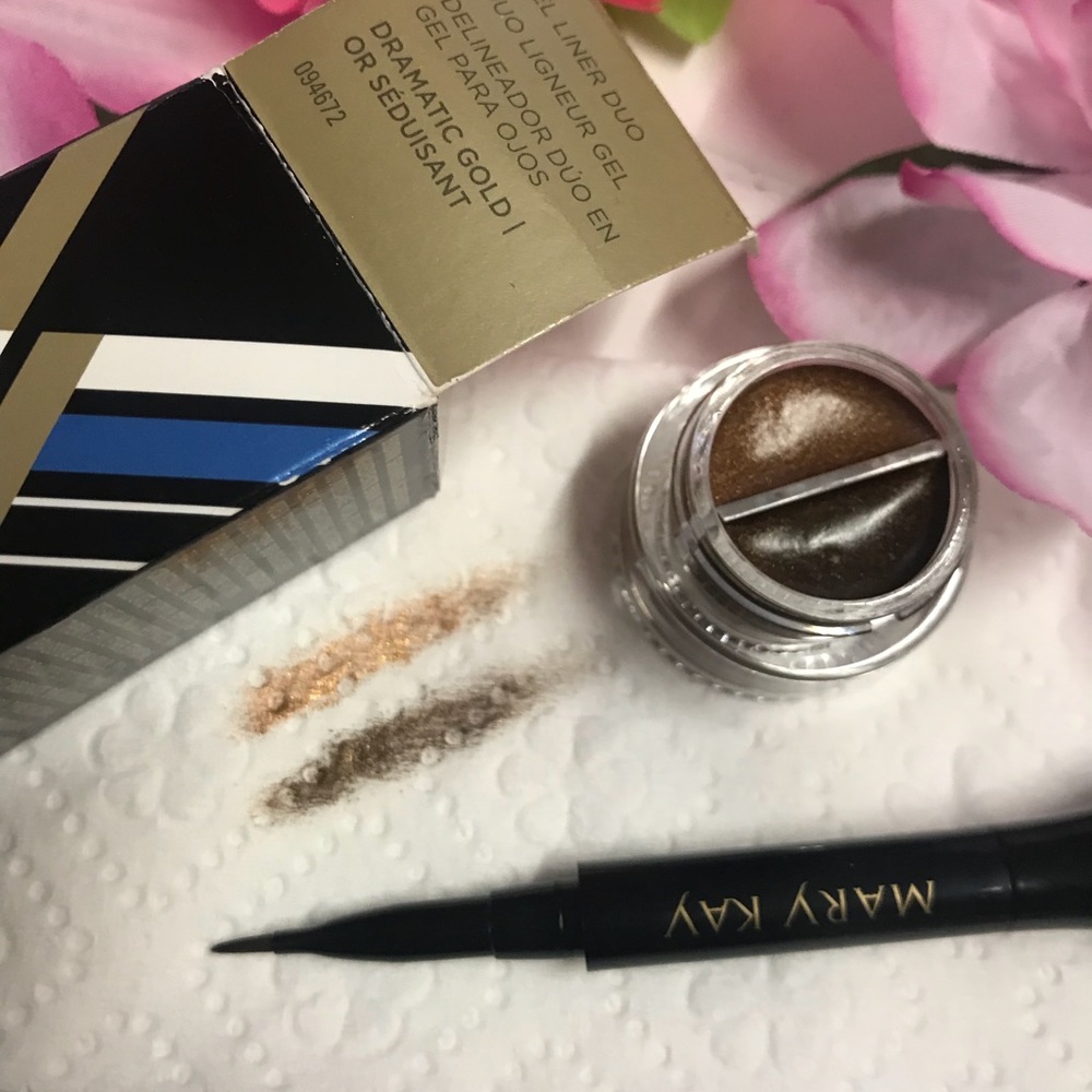 Dramatic Gold Gel Liner Duo Limited Edition